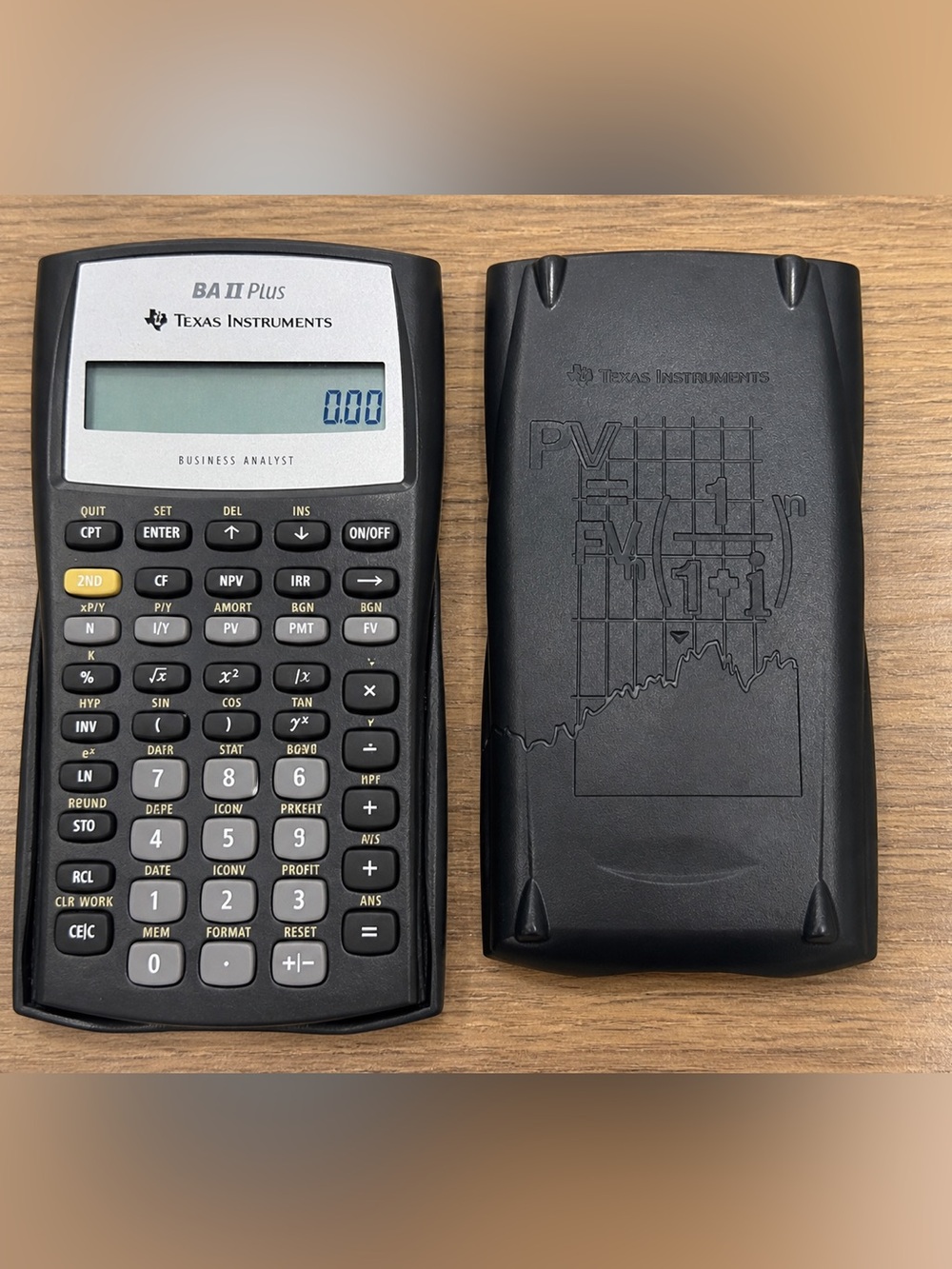 Texas Instruments BA II Plus Financial Calculator